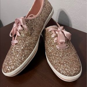 Kate Spade glitter Keds